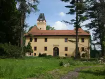 Schloss Skvoretice, erbaut Mitte des 16. Jahrhunderts f�r Johann d. J. von Kalenitz (25.05.2019)