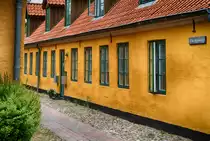 Christiansgang im Ort Kupferm�hle (Gemeinde Harrislee). Der Name des Ortes entstand aus dem Hammerwerk, das der d�nische K�nig Christian IV. im 17. Jahrhundert an der Krusau anlegen lie� und dessen M�hlrad durch das Wasser der Au getrieben wurde. 
Aufnahme: 1. Juni 2019.