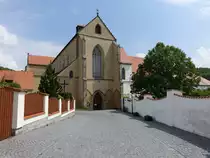 Zlata Koruna, Kloster Goldenkron mit Kirche Maria Himmelfahrt, erbaut ab 1263 (26.05.2019)