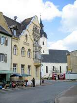 Blick auf die Tauchaer Kirchstra�e 28.03.08