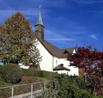 St.Peter im Schwarzwald, die Wallfahrtskirche Maria Lindenberg, die Wallfahrt ist belegt seit 1457, 1962-78 erfolgte eine grundlegende Renovierung innen und au�en, Nov.2018