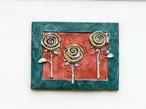 Hausmark in Friedrichstadt. Hier wohnte fr�her ein Blumenh�ndler. Aufnahme: 9. Juli 2019.