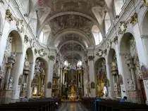 Brno/ Br�nn, barocker Innenraum in der St. Johannes Kirche (30.05.2019)