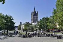 K�ln - Rheingarten und Gro� St. Martin - 23.06.2019