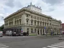 Brno/ Br�nn, Nationaltheater Mahen, erbaut von 1881 bis 1882 durch die Architekten Fellner und Helmer (30.05.2019)