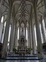 Brno/ Br�nn, sp�tgotisches Netzgew�lbe in der St. Jakob Kirche (30.05.2019)