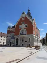 Hodonin/ G�ding, Rathaus am Hauptplatz Masarykovo Namesti (31.05.2019)