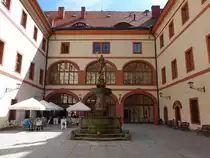 Lnare/ Schl�sselburg, Innenhof des Schloss Schl�sselburg (02.06.2019)