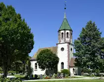 Malberg, Friedhof mit Kapelle St.Andreas aus der 2.H�lfte des 19.Jahrhunderts, Juni 2019