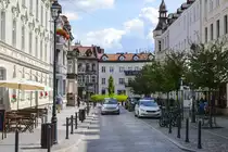 Die Stra�e Wajdeloty im Danziger Stadtteil Langfuhr (Gdańsk-Wrzeszcz), Spielort des Romans �Die Blechtrommel� von G�nter Grass. Aufnahme: 14. August 2019.