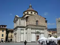 Prato, Basilika di Santa Maria delle Grazie, Fr�hrenaissance, erbaut durch Giuliano da Sangalla (16.06.2019)