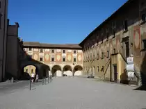 San Miniato, Palast der Landv�gte am Platz der Republik, erbaut im 14. Jahrhundert (16.06.2019)