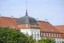 Grand Hotel in Zoppot/Sopot - Ausschnitt des Geb�udes. Aufnahme: 15. August 2019.