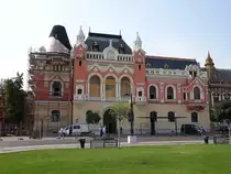 Oradea, Palast des griechisch katholischen Bistum, erbaut von 1903 bis 1905 durch den Architekt Riman�czy-junior (26.08.2019)