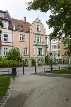 Gr�nderzeit-haus an der Parkowa (Parkstra�e) in Zoppot / Sopot. Aufnahme: 16. August 2019.