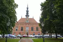 Danzig / Gd�nsk. Das Altst�dtische Rathaus (polnisch: Ratusz Starego Miasta) in der Danziger Altstadt. Aufnahme: 12. August 2019.