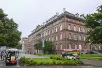 Danzig - Gd�nsk. Am 1. September 1939 r�ckte die Polnische Post in die Schlagzeilen der Weltpolitik. Die cirka 50 Angestellten der Post verteidigten sich 14 Stunden gegen die deutschen Angreifer. Der polnische Widerstand brach erst zusammen, als die Deutschen Benzin in den Keller pumpten und es anz�ndeten. Dabei starben acht M�nner. Viele �berlebende wurden wegen Freisch�rlerei zum Tode verurteilt. Aufnahme: 12. August 2019.