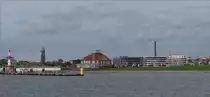 Impressionen von Bremerhaven aufgenommen bei der „Dicke P�tte Tour” auf der Weser mit dem Ausflugsschiff MS  Geestem�nde . 16.09.2019 (Jeanny) 