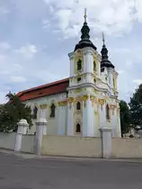 Libocany / Libotschan, Allerheiligenkirche, Rokoko, erbaut von 1749 bis 1769 (06.07.2019)