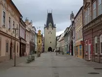 Kaden / Kaaden, Niklasdorfer Tor in der Jana Svermy Stra�e (07.07.2019)