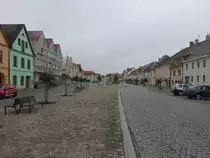 Plana u Marianskych Lazni / Plan, historische H�user am Namesti Svobody (07.07.2019)