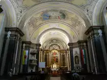 Baja, barocker Innenraum der St. Peter und Paul Kirche (24.08.2019)