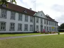 Odense, barockes Schloss, erbaut von 1720 bis 1723 durch J. C. Krieger f�r K�nig Frederik IV (21.07.2019)