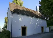 Schliengen im Markgr�flerland, die Loretto-Kapelle von 1661, war von 1939-56 Gottesdienstraum der evangelischen Gemeinde, Okt.2019