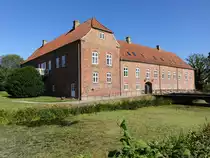 Horsens, Schloss Boller, an der S�dseite des Horsens Fjord gelegner Herrensitz, sp�tgotisch erbaut um 1550 (23.07.2019)