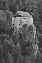 Das im sp�ten 12. Jahrhundert errichtete Schloss Stein im Drautal bei Dellach. (August 2019)