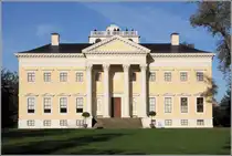 Oranienbaum-W�rlitz. Schloss W�rlitz im W�rlitzer Park wurde 1773 fertiggestellt. Schloss und Park geh�ren zur UNESCO-Welterbest�tte Dessau-W�rlitzer-Gartenreich. 20.10.2019