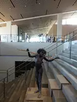 Hojbjerg, Museum Moesgard, erbaut von 2011 bis 2014 durch das Architektenb�ro Henning Larsen Architects (24.07.2019)