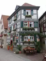 Besigheim, Gasthaus zum Hirschen in der Kirchstra�e (24.06.2018)