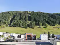 Bodenstation des Jakobshorn in Davos nahe dem Bahnhof am 11. Oktober 2019.
