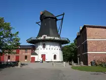 Hojer, 30 Meter hohe Windm�hle, erbaut bis 1857 (27.07.2019)