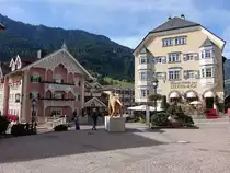 St. Ulrich in Gr�den, Hotel Stetteneck an der Streda Rezia (14.09.2019)