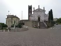 Coste di Maser, Pfarrkirche San Tommaso an der Piazza della Pieve (17.09.2019)