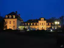 Das 1751 im Barockstil errichtete Herrenhaus in Gro� Plasten ist heute ein Hotel. (M�rz 2016)