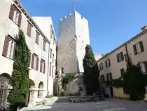 Duino, Schloss der F�rsten Thurn und Taxis, erbaut im 14. Jahrhundert (19.09.2019)