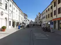 Gradisca, historische H�user in der Via Marziano Ciotti (19.09.2019)