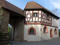 Trebast, St. Rochus Kapelle, ehem. Beinhaus, erbaut im 16. Jahrhundert (16.04.2017)