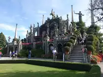 Stresa, Terasseng�rten im Park des Palazzo Borromeo auf der Isola Bella (05.10.2019)