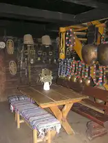 Innenansicht der Scheidwangalpe (Gemeinde Blaichach, Landkreis Oberallg�u - August 2005)