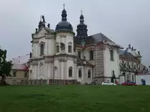 Osek/ Ossegg, Abteikirche Maria Himmelfahrt, erbaut von 1712 bis 1718 (27.09.2019)