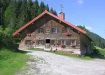 Alpe Vors�� I hinter Gunzesried-S�ge im Aubachtal (Gemeinde Blaichach, Landkreis Oberallg�u - August 2005)