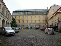 Ceska Kamenice / B�hmisch Kamnitz, Schloss, erbaut von 1541 bis 1543 (27.09.2019)