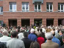 Feierliche Er�ffnung des Neuen Rathauses durch B�rgermeister Ulrich Roland (Gladbeck, Kreis Recklinghausen - Oktober 2006)