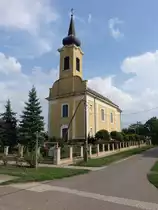 Nagyivan, Pfarrkirche St. Johannes, erbaut bis 1762 (25.08.2019)