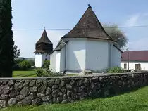 Potor, Wehrkirche St. Peter, erbaut von 1332 bis 1337 (27.08.2019) 