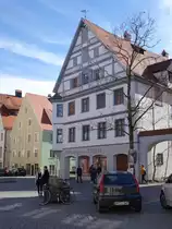 Memmingen, Furtenbachhaus von 1570 am Ro�markt (22.02.2020)